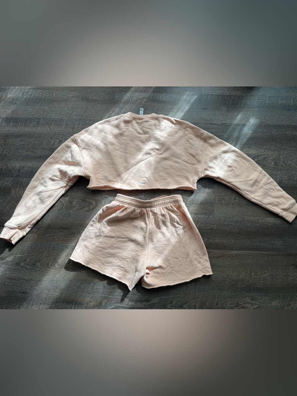 Peach Alo Accolade Cropped Short Set - Picture 2 of 5